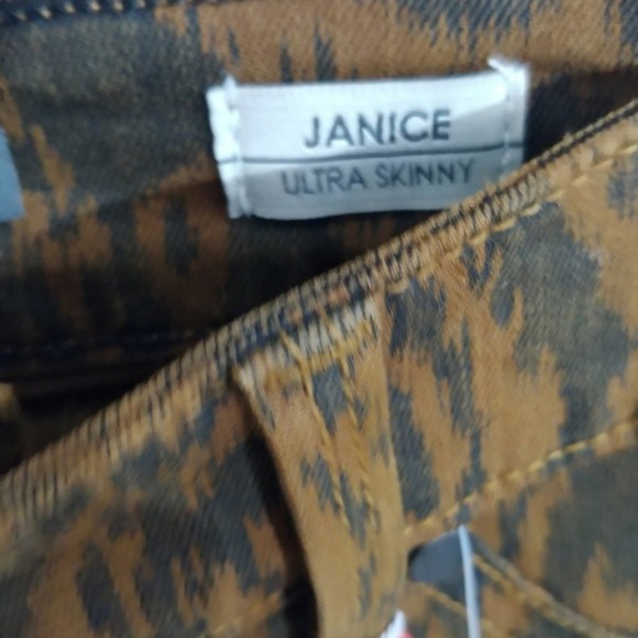 Level 99 Janice ultra skinny jeans in caramel - Picture 8 of 8